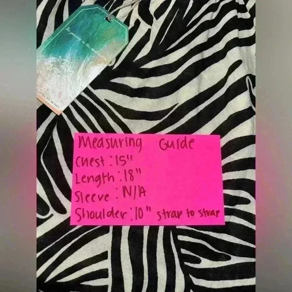 True Destinations Resort Wear Women's Flowy Lightweight Tank Size Small - Picture 3 of 7